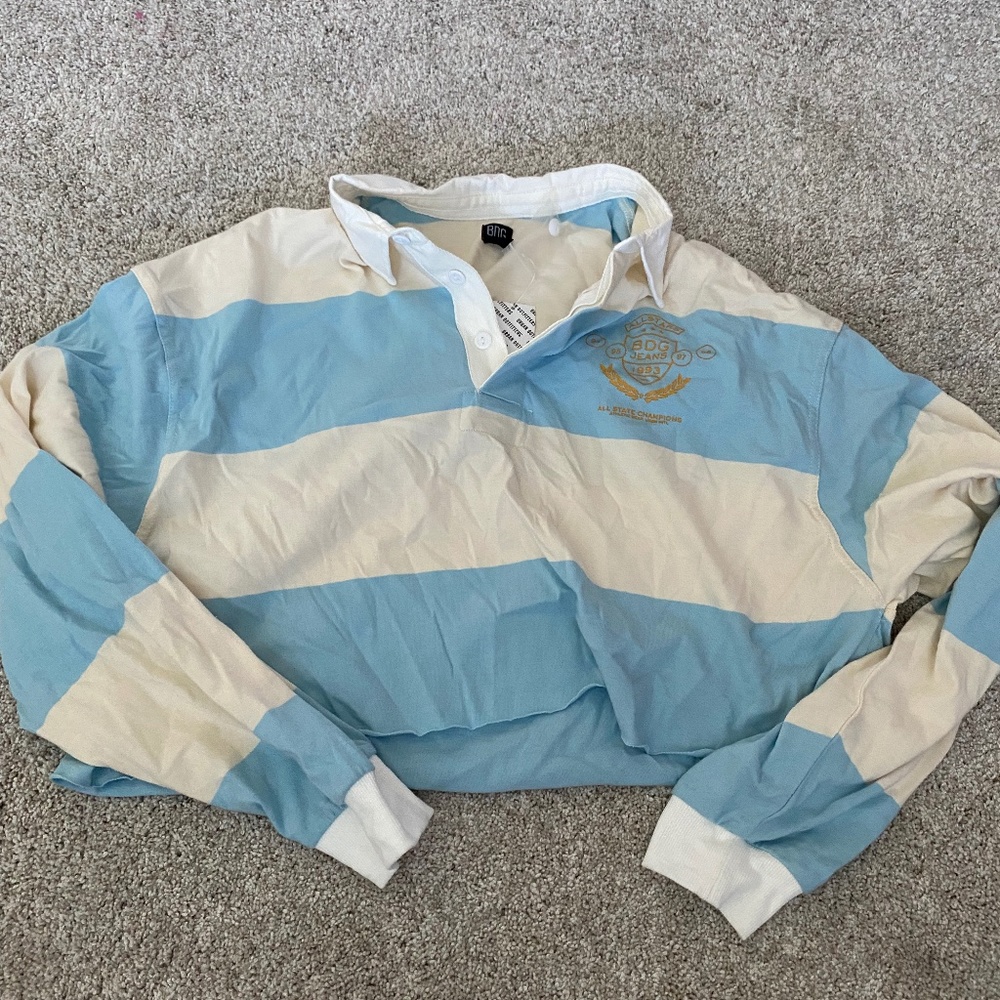 BRAND NEW URBAN OUTFITTERS CROPPED POLO